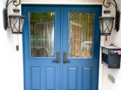 Completed door replacement project, photo 5