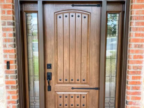 Completed door replacement project, photo 4
