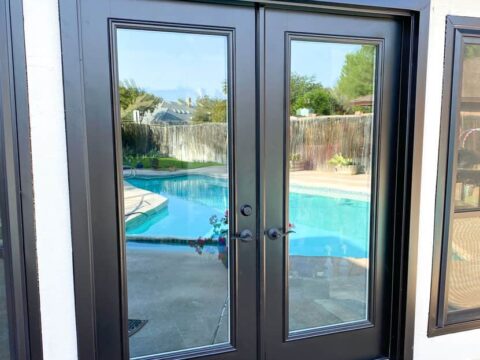 Completed door replacement project, photo 3