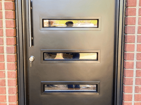 Completed door replacement project, photo 2