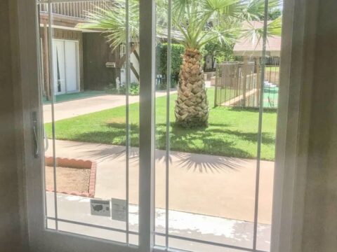 Completed door replacement project, photo 1