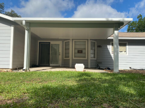 Patio cover built for an Austin home, photo 5