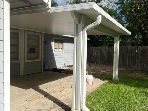 Patio cover built for an Austin home, photo 6
