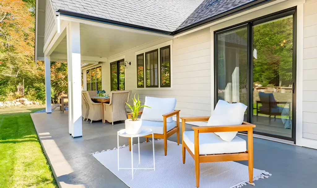 Patio door example