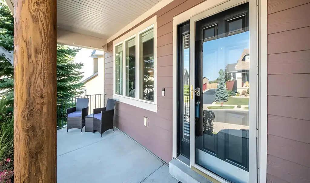 Storm door example