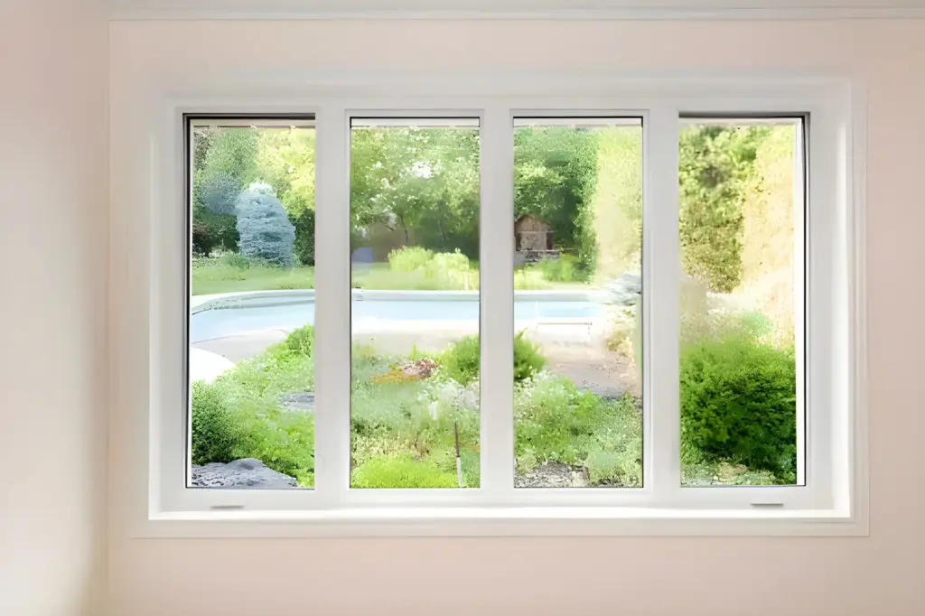 Vinyl replacement window example